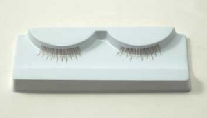 Eyelashes: Clear Thread Lashes for Reborn Babies